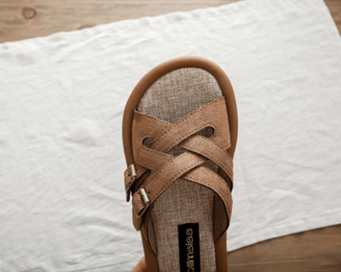 Babakud Women Summer Soft Linen Slippers