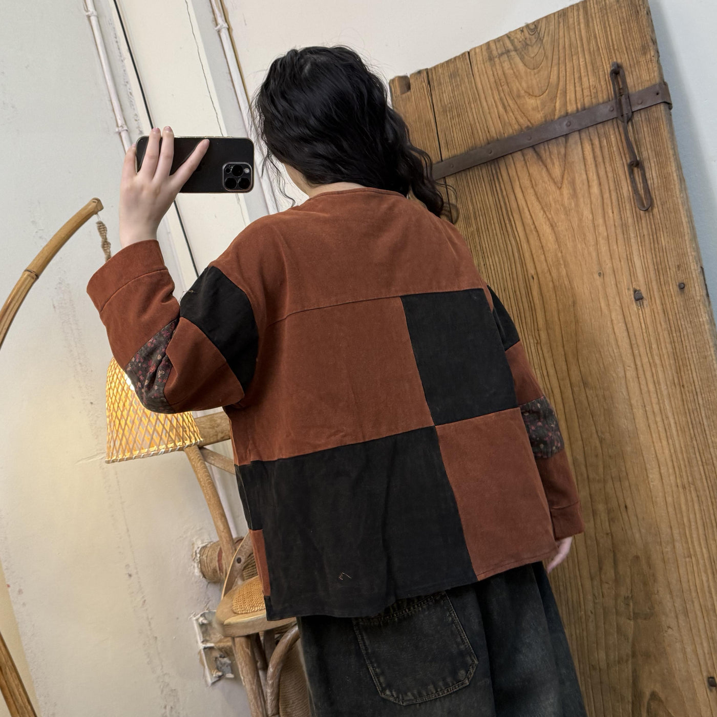 Babakud Women Spring Vintage Patchwork Cotton Jacket