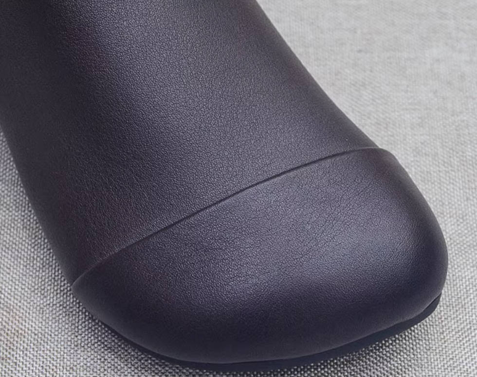 Women Cowhide Casual Soft Flat Sole Zipper Ankle Boots