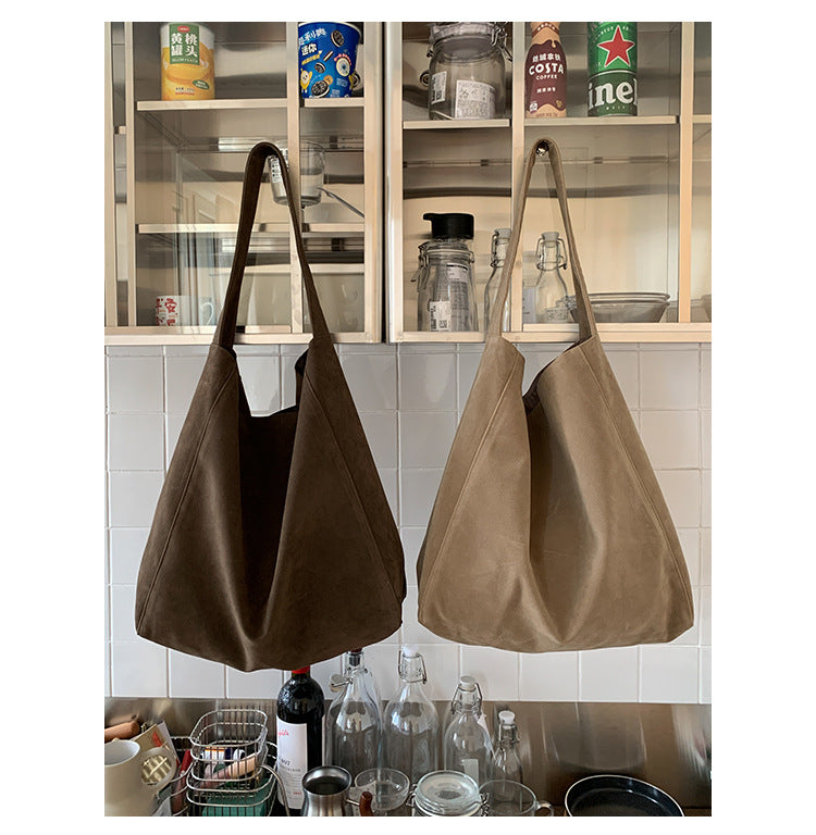 Retro Casual Big Size Shoulder B-a-g Canvas B-a-g