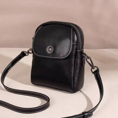 Leather Mini Phone Bag Casual Cross Body Bags