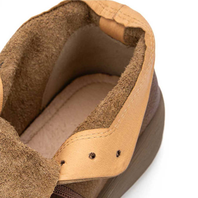 Genuine Leather Casual Chic Elastic Slip-On Ankle Boots