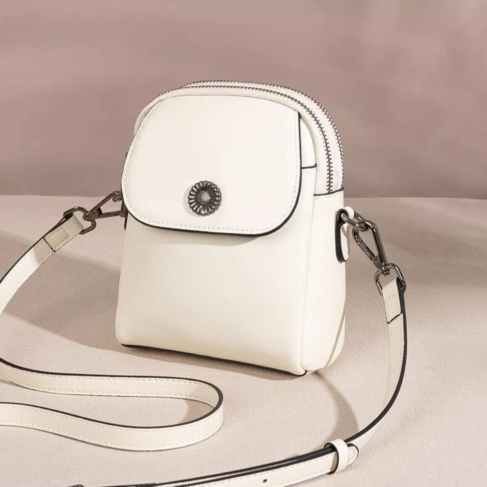 Leather Mini Phone Bag Casual Cross Body Bags