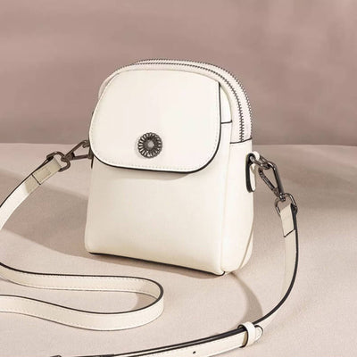 Leather Mini Phone Bag Casual Cross Body Bags