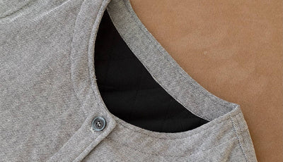 Winter Warm Cotton Wool Round Neck Single-Breasted Loose Coat