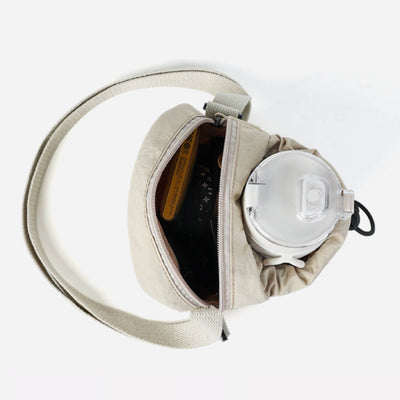 Casual Outdoor Mini Versatile Bottle Pocket Shoulder B-a-g