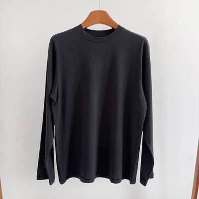 Modal Cotton Versatile Round Neck Soft Thin Slim Pullover