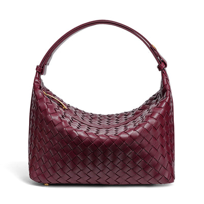 Retro PU Woven Simple Casual Versatile Cross Body Bag