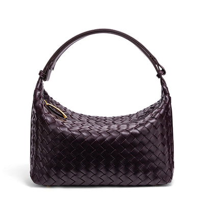 Retro PU Woven Simple Casual Versatile Cross Body Bag