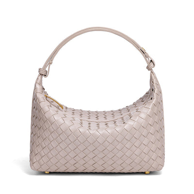 Retro PU Woven Simple Casual Versatile Cross Body Bag