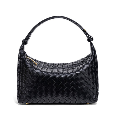 Retro PU Woven Simple Casual Versatile Cross Body Bag