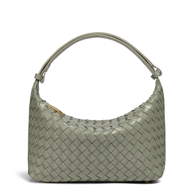 Retro PU Woven Simple Casual Versatile Cross Body Bag