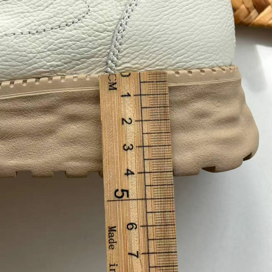 Retro Genuine Leather Platform Soft Sole Casual Versatile Shoes