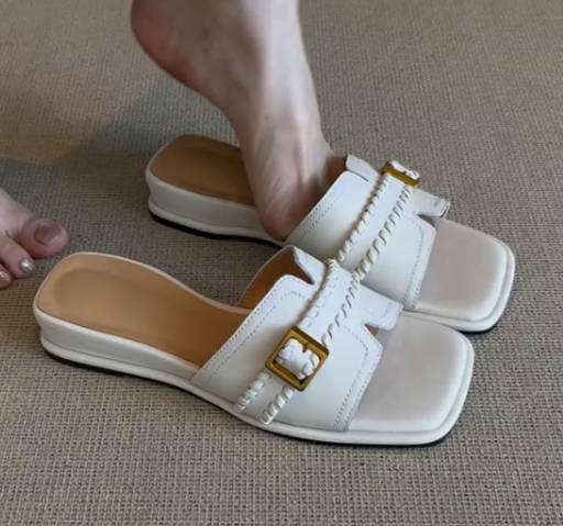 【新品】Bit Square-Toe Mules 38サイズ 新品】Bit Square-Toe Mules 38サイズ Buy Stone Signature Premium