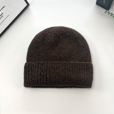 Women Winter Wool Warm Outdoor Riding Knit Beanie