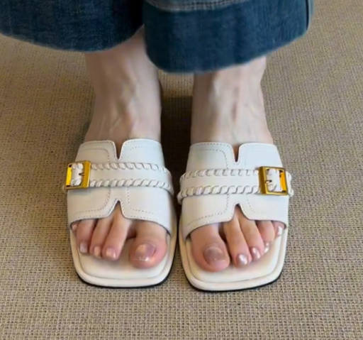 【新品】Bit Square-Toe Mules 38サイズ 新品】Bit Square-Toe Mules 38サイズ Buy Stone Signature Premium