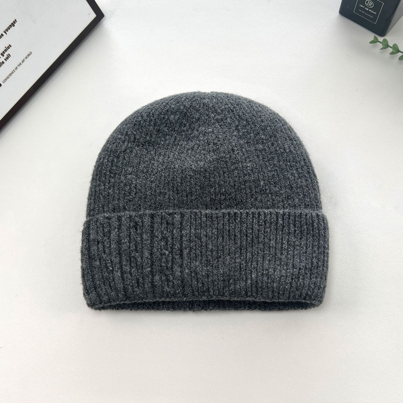 Women Winter Wool Warm Outdoor Riding Knit Beanie