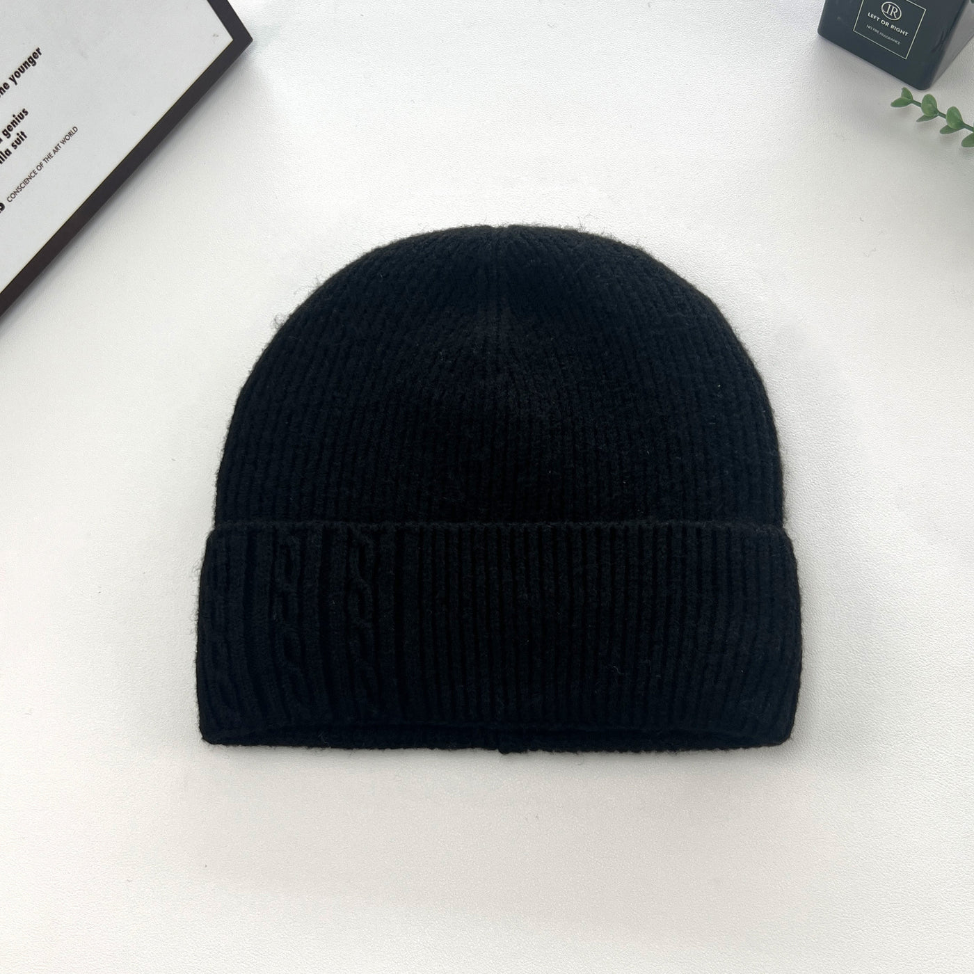 Women Winter Wool Warm Outdoor Riding Knit Beanie