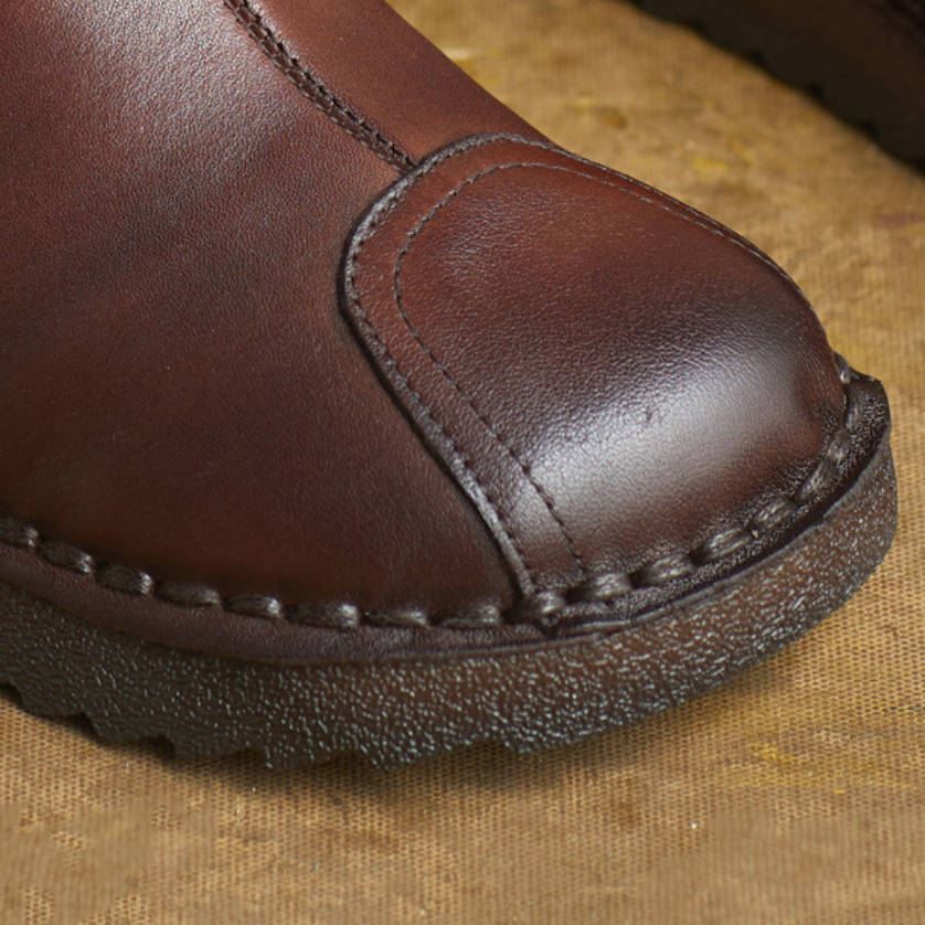 Autumn Winter Round Toe Soft Sole Casual Ankle Boots