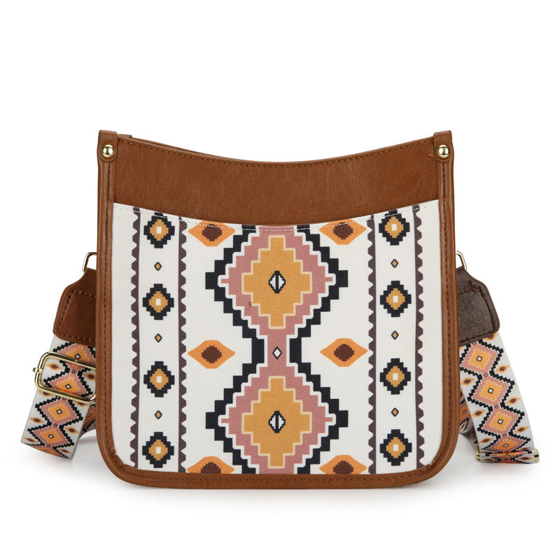 Babakud Bohemian Printed Tote Crossbody Bag