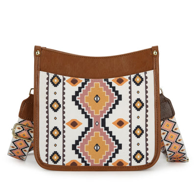 Babakud Bohemian Printed Tote Crossbody Bag