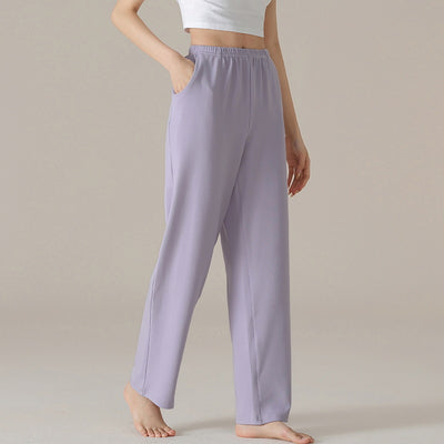 Solid Color Cotton Casul Comfortable Everyday Soft Pajama Pants