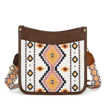 Babakud Bohemian Printed Tote Crossbody Bag