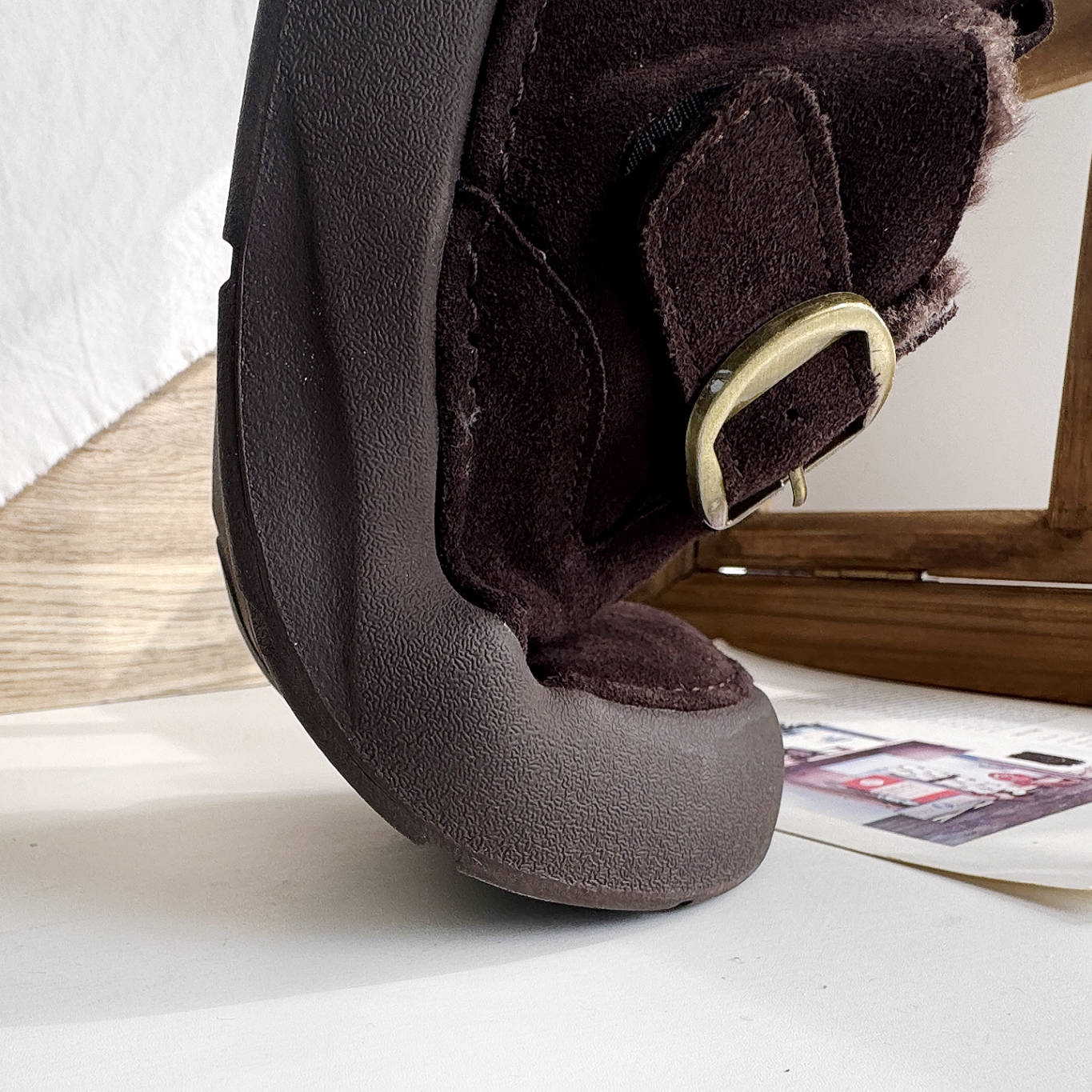 Winter Sueded Platform Fleece-Lined Warm Flat Shoes