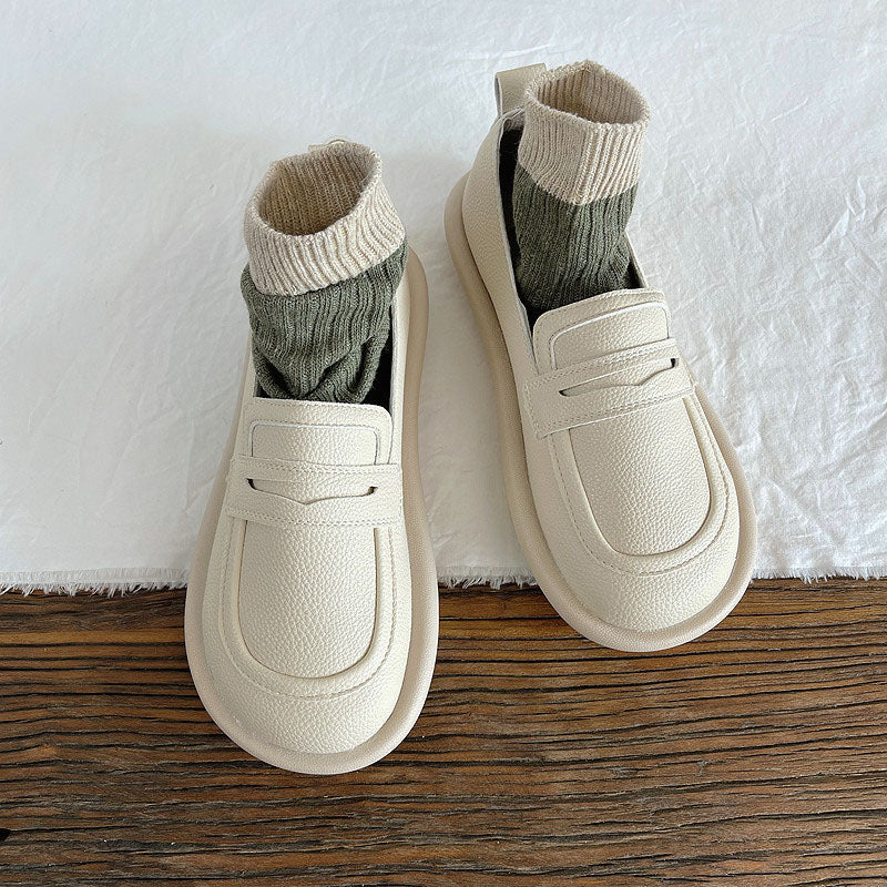 Babakud Women Soft Leisure Low-Top Slip-On Shoes
