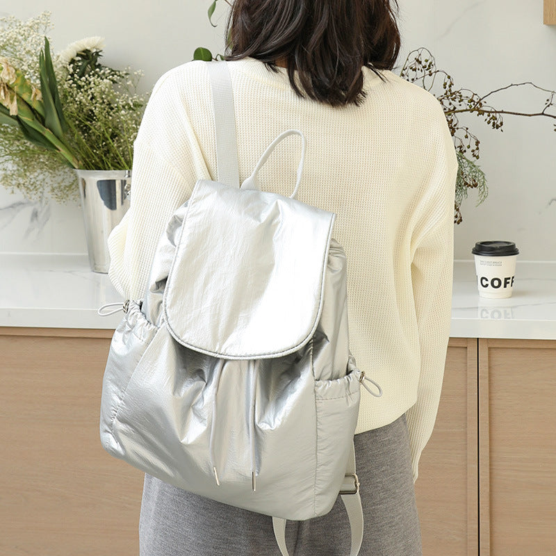 Babakud Casual Retro Drawstring Fashionable Backpack