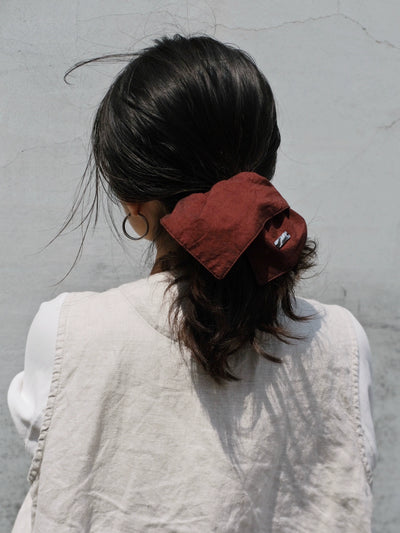 Chic Elegant Retro Square Hair Wrap Minimalist Headwear