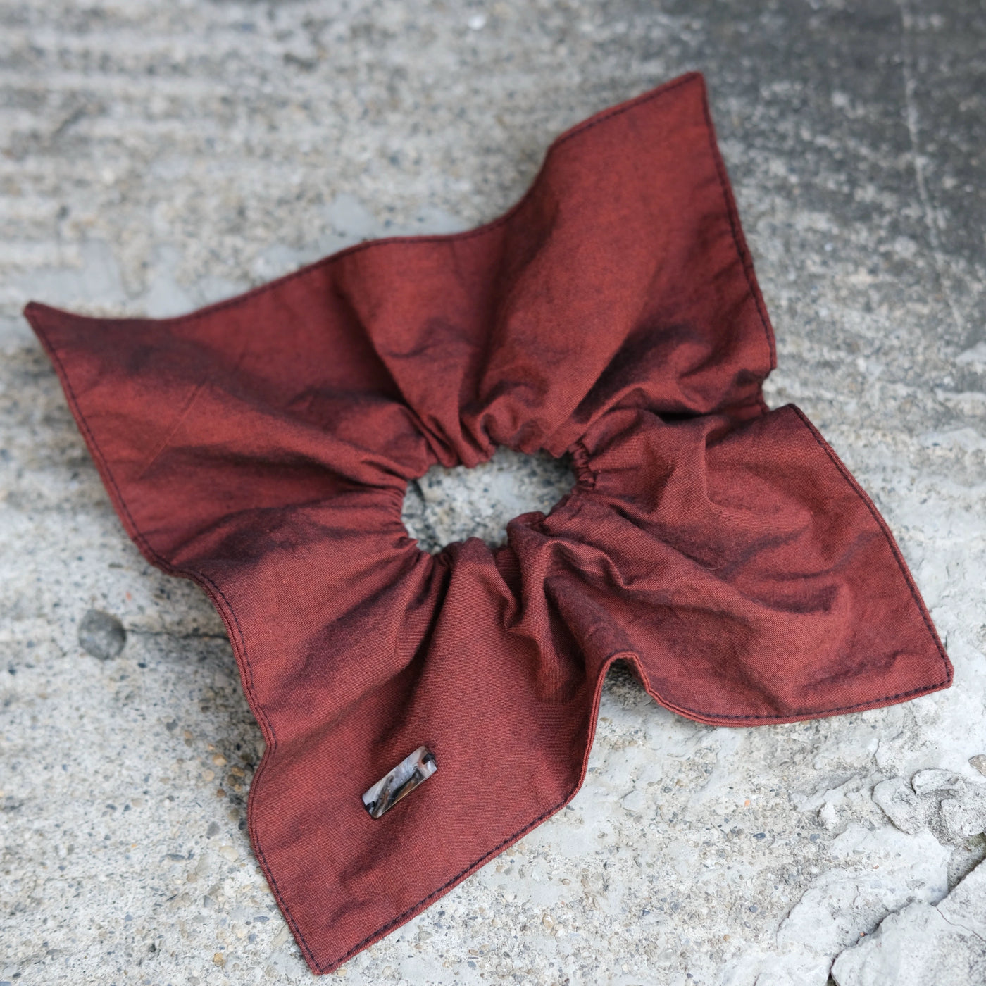 Chic Elegant Retro Square Hair Wrap Minimalist Headwear