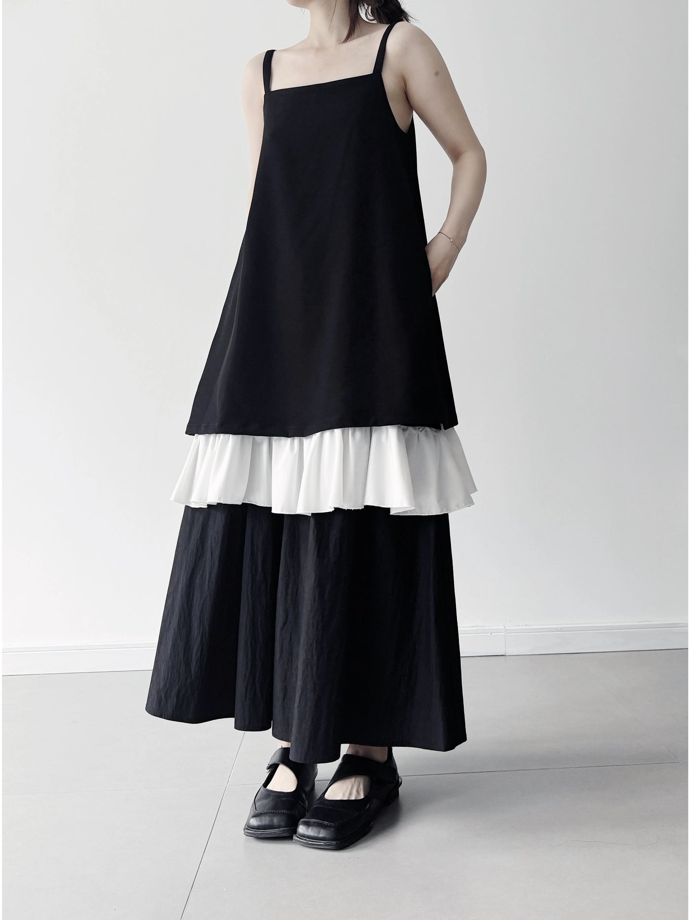 Women Summer Fashionable Patchwork Sleeveless Loose Top