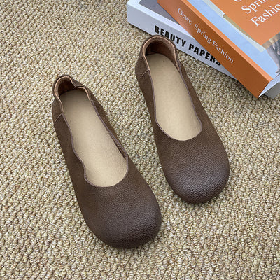 Babakud Spring Retro Comfortable Leather Slip-Ons Shoes