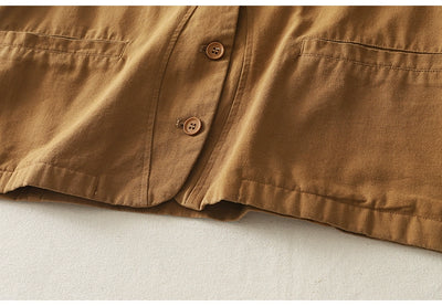 Autumn Casual Cotton Fashionable V-Neck Sleeveless Vest