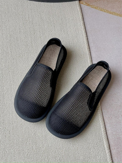 Breathable Lightweight Soft-Soled Mesh Slip-On Shoes for Women