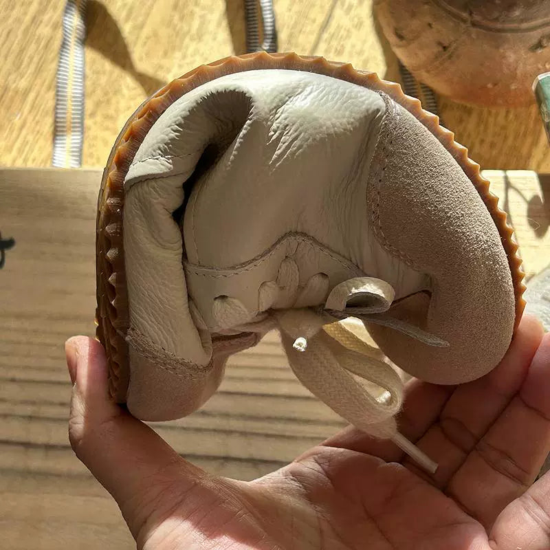 Women Leather Sueded Patchwork Sports Versatile Sneakers