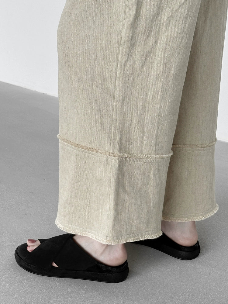 Women Vintage Leather Sueded Open Toe Crossing Platform Shoes