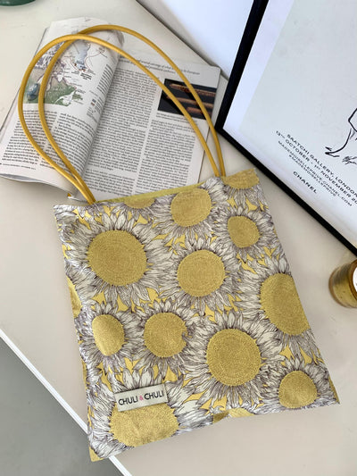 Babakud Casual Sunflower Versatile Canvas Bag