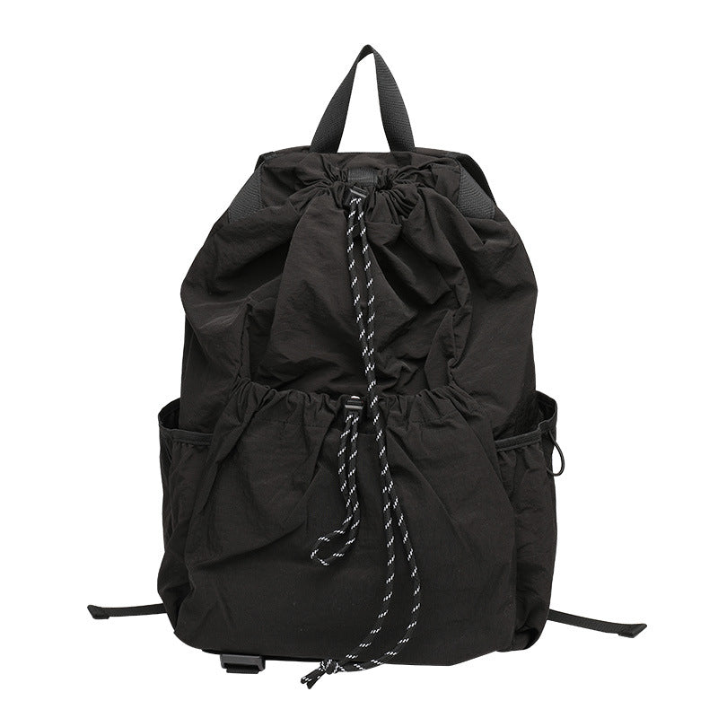 Babakud Casual Oxford Drawstring Solid Color Backpack