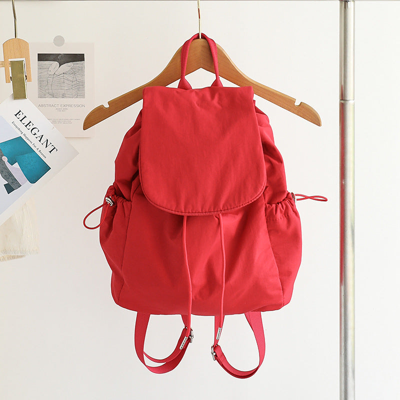 Babakud Casual Retro Drawstring Fashionable Backpack