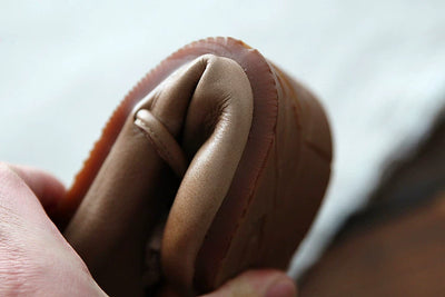 Summer Retro Leather Shallow Closed Toe Fringe Flat Shoes