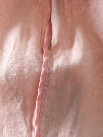 Women Summer Cool Linen Round Neck Sleeveless Tank Top