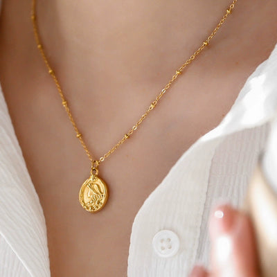 Babakud Vintage 18K Gold Mermaid Versatile Necklace