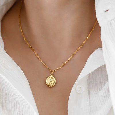 Babakud Vintage 18K Gold Mermaid Versatile Necklace