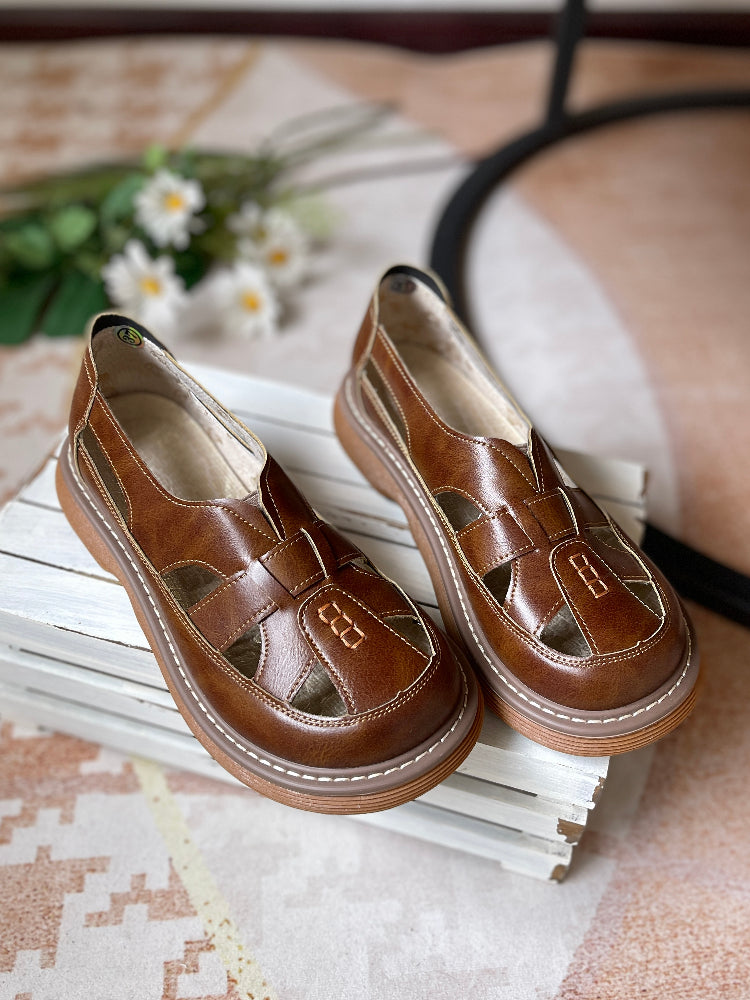 Women Summer Comfortable Trendy Roman Style Hollow Sandals