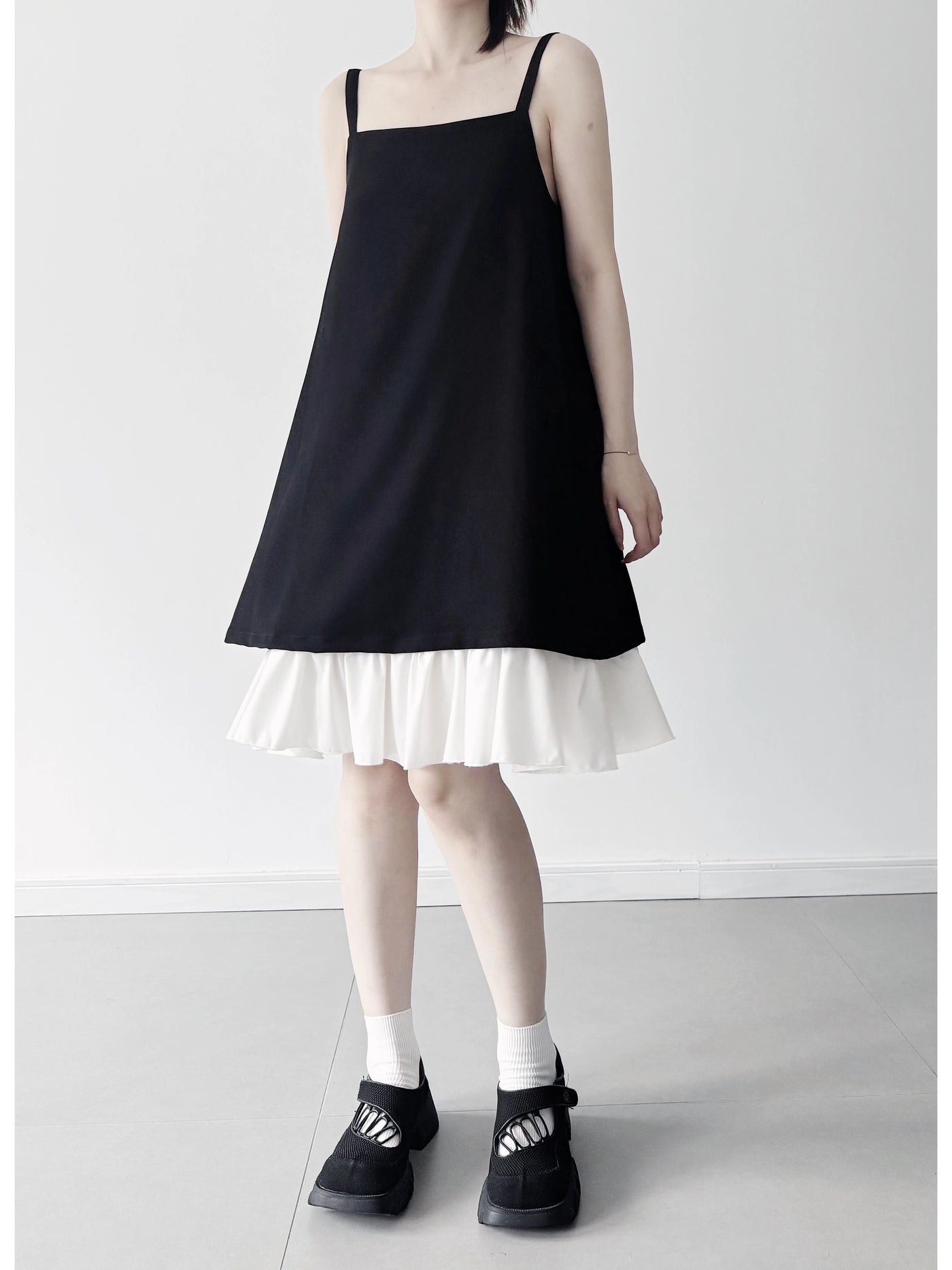 Women Summer Fashionable Patchwork Sleeveless Loose Top