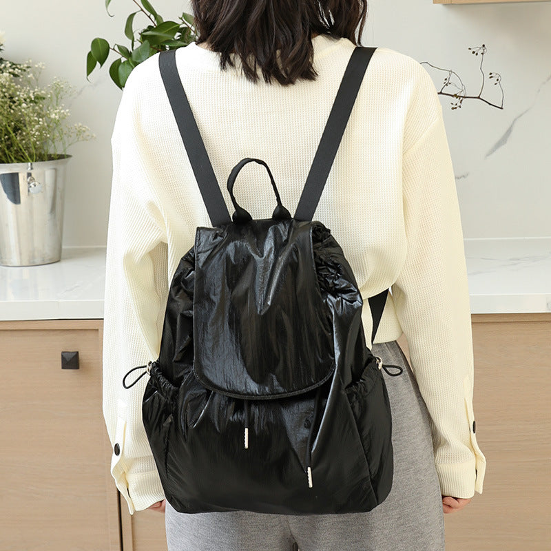 Babakud Casual Retro Drawstring Fashionable Backpack