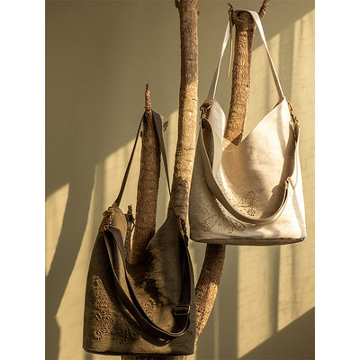 Babakud Retro Handmade Linen Shoulder Crossbody Bag