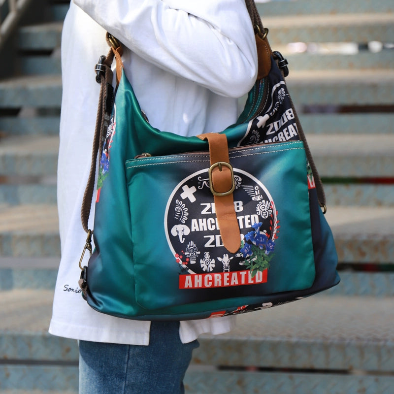 Babakud Oxford Printed Fashionable Versatile Convertible Bag